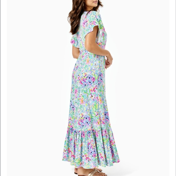 {Lilly Pulitzer} Brand New Jessi Midi Dress - Picture 4 of 11
